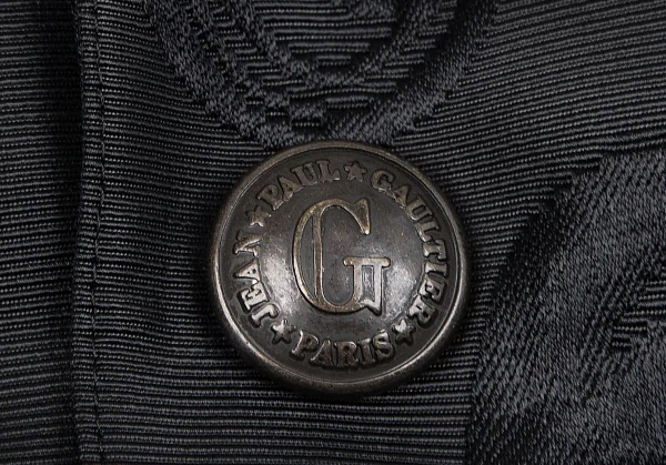 Jean Paul GAULTIER HOMME Quilting Lining Flower Jacquard Coat K-118946_004