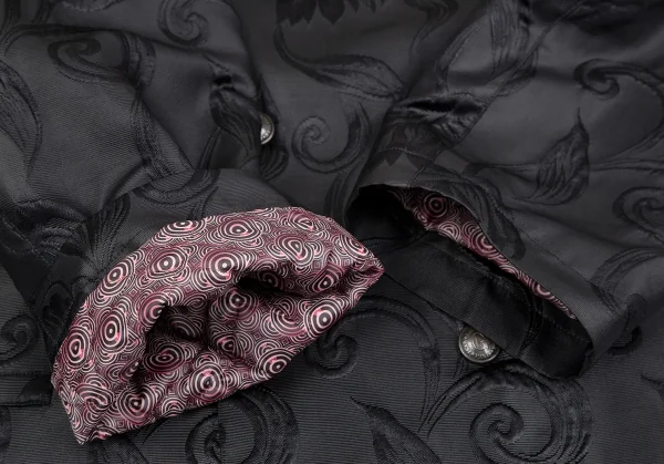 Jean Paul GAULTIER HOMME Quilting Lining Flower Jacquard Coat K-118946_007