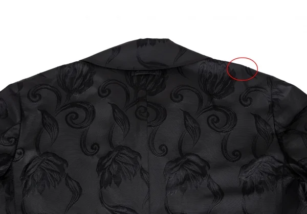 Jean Paul GAULTIER HOMME Quilting Lining Flower Jacquard Coat K-118946_014