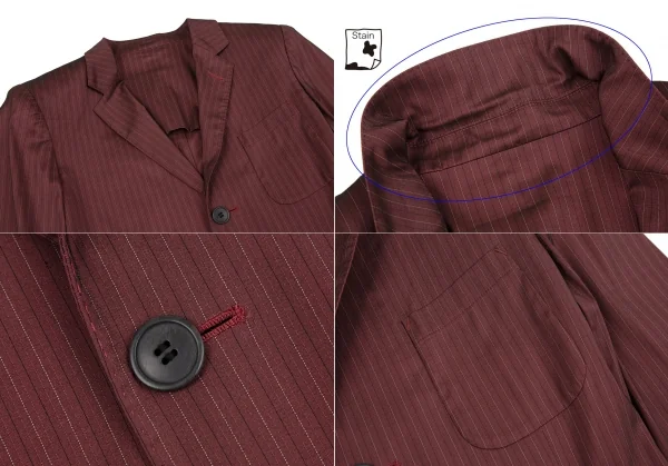 Jean-Paul GAULTIER HOMME Stretch Stripe Jacket & Pants K-118951_003