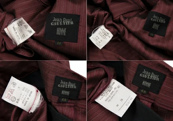 Jean-Paul GAULTIER HOMME Stretch Stripe Jacket & Pants K-118951_020