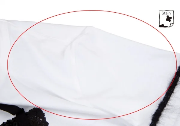 タオ コムデギャルソンtao COMME des GARCONS バック柄スパンコールTシャツ 白S K-118957_005