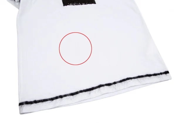 タオ コムデギャルソンtao COMME des GARCONS バック柄スパンコールTシャツ 白S K-118957_007