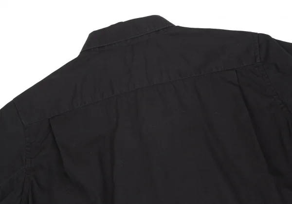 コムデギャルソン シャツ ガールCOMME des GARCONS SHIRT GIRL コットンフリル装飾半袖シャツ 黒M K-118959_015