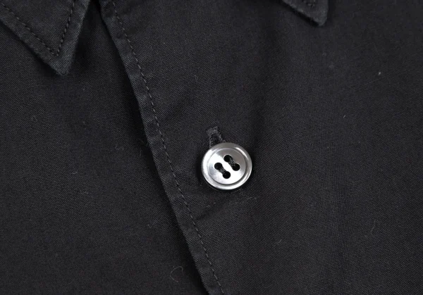 コムデギャルソン シャツ ガールCOMME des GARCONS SHIRT GIRL コットンフリル装飾半袖シャツ 黒M K-118959_008