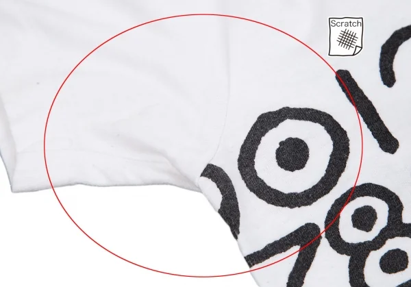 コムデギャルソン×コルソコモ10 Corso Como COMME des GARCONS ニットポケットロゴプリントTシャツ 白S K-118961_003