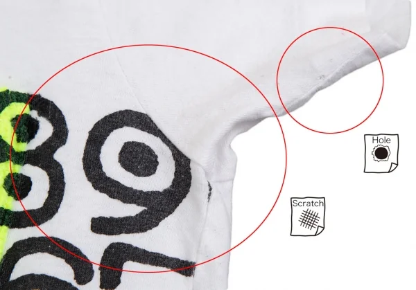 コムデギャルソン×コルソコモ10 Corso Como COMME des GARCONS ニットポケットロゴプリントTシャツ 白S K-118961_004