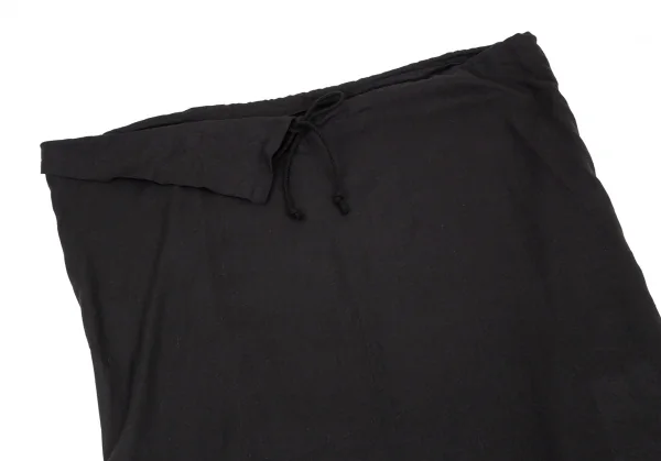 Y's Rayon Linen Waist Shirring Design Skirt K-118977_003