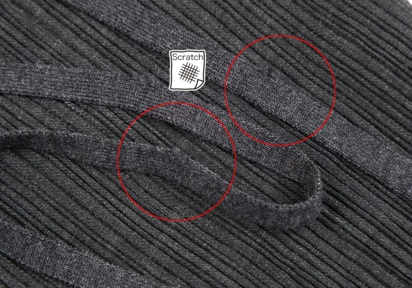 イッセイミヤケ フェットISSEY MIYAKE FETE プリーツドレープデザインジャケット チャコール2 K-118986_010