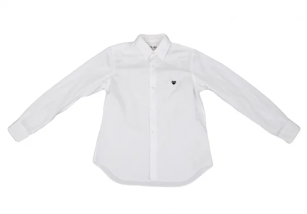 COMMEdesGARCONS PLAY 黒ハート 白シャツ レディース