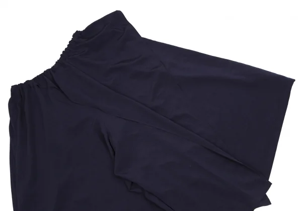 Y's Triacetate Poly Crepe Frill Pants K-119063_010