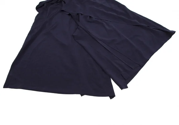 Y's Triacetate Poly Crepe Frill Pants K-119063_007