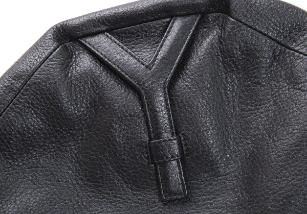 Yohji yamamoto discord Leather Switch BackPack K-119081_012