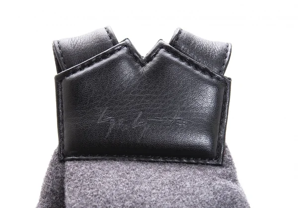 Yohji yamamoto discord Leather Switch BackPack K-119081_002