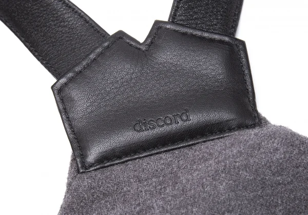 Yohji yamamoto discord Leather Switch BackPack K-119081_005