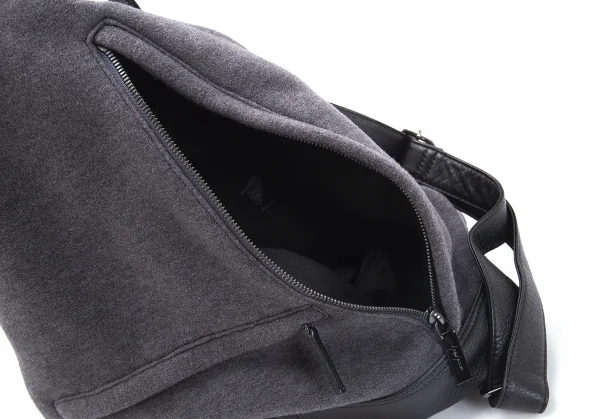 Yohji yamamoto discord Leather Switch BackPack K-119081_008