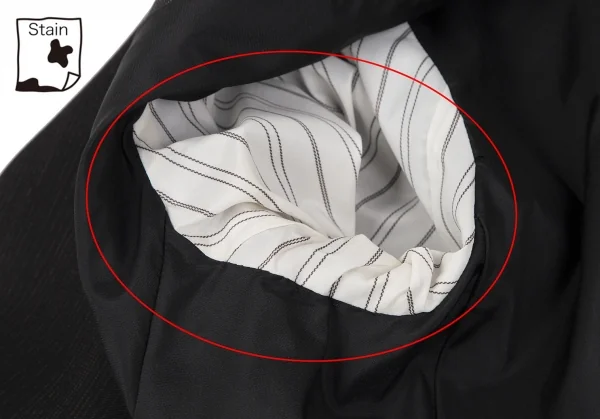 セオリーTheory ピンストライプウールジャケット 黒2 K-119087_010