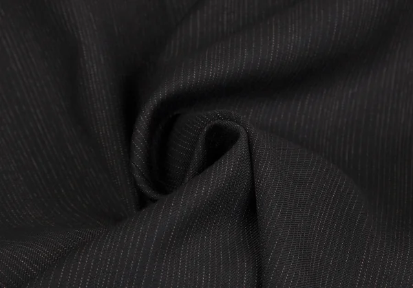 セオリーTheory ピンストライプウールジャケット 黒2 K-119087_014