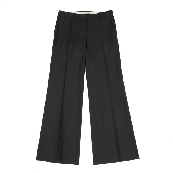 セオリーTheory ピンストライプウールセットアップスーツ 黒2・4 K-119089_011