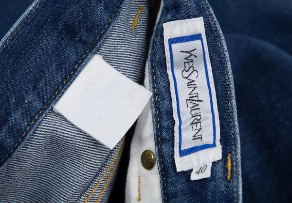 Yves Saint Laurent Cassandra Embroidery Jeans K-119090_015