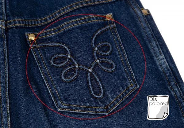 Yves Saint Laurent Cassandra Embroidery Jeans K-119090_004