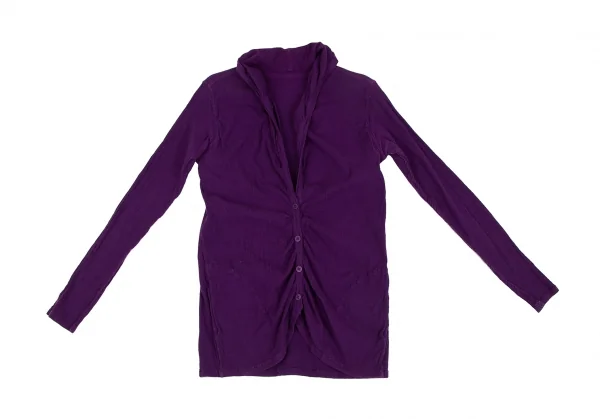 ISSEY MIYAKE me Wrinkle Cotton Cardigan K-119092_002