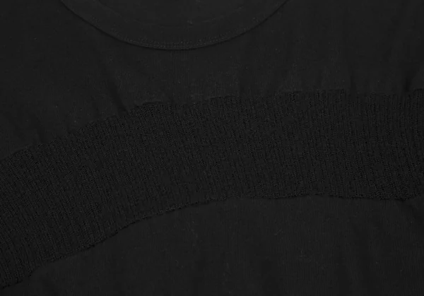 Y's Knit Switching Asymmetry Poncho Top K-119110_004