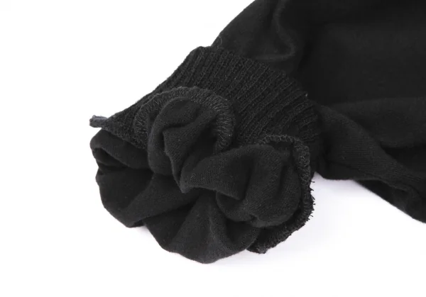 Y's Knit Switching Asymmetry Poncho Top K-119110_006