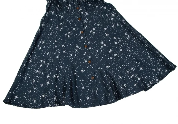 ヴィヴィアンウエストウッド レッドレーベルVivienne Westwood Red Label ミルキーウェイプリントワンピース 紺1 K-119119_011