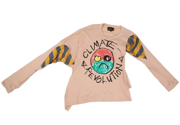 Vivienne Westwood ANGLOMANIA Printed Asymmetry T Shirt K-119128_002