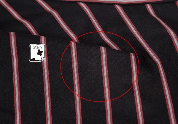 ヴィヴィアンウエストウッド アングロマニアVivienne Westwood ANGLOMANIA タック変形ストライプスカート 黒38 K-119129_004