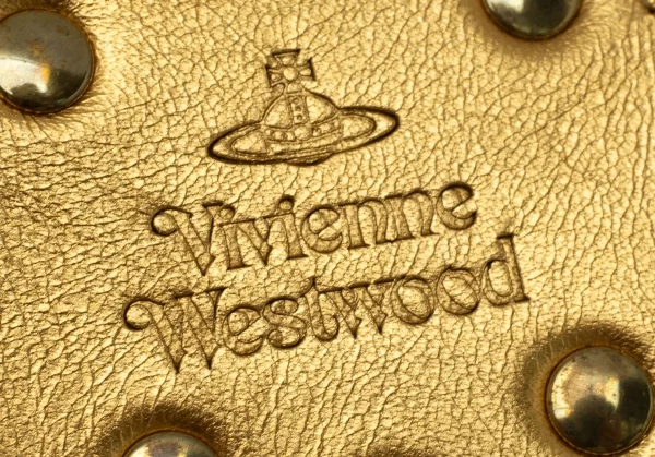 ヴィヴィアンウエストウッドVivienne Westwood フォイルレザーオーブキーリング ゴールド K-119136_007