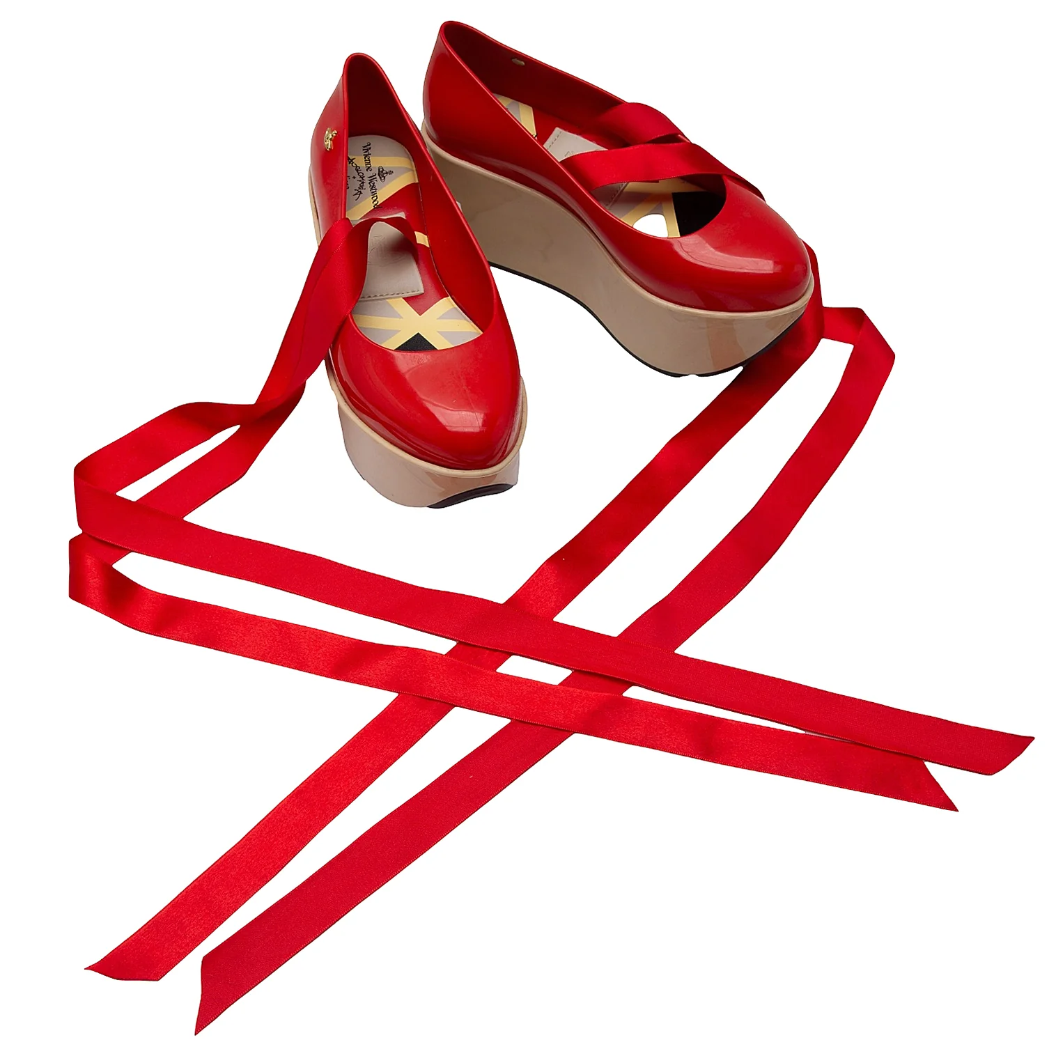 ル*イ様 melissa Vivienne Westwood ロッキンホースバレ Vivienne Westwood melissa Rockin' horse ballerina Shoes Red US
