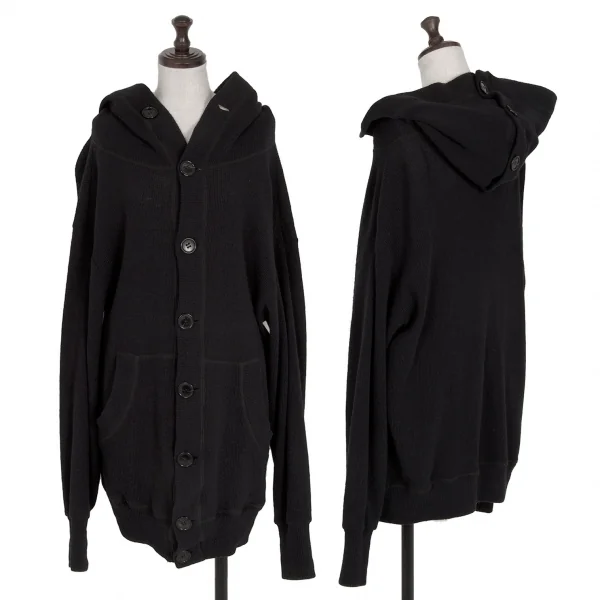 ズッカzucca フーディーニットジャケット 濃紺M K-119149_001