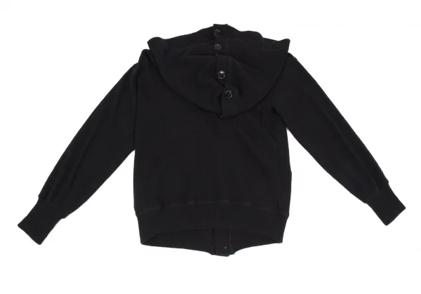 ズッカzucca フーディーニットジャケット 濃紺M K-119149_010