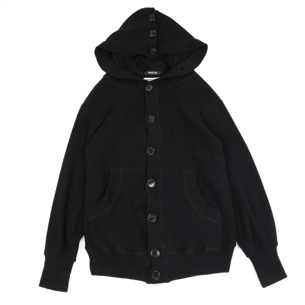 ズッカzucca フーディーニットジャケット 濃紺M K-119149_002