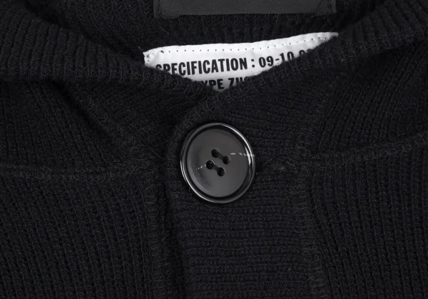 ズッカzucca フーディーニットジャケット 濃紺M K-119149_004