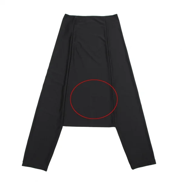 コムデギャルソンCOMME des GARCONSストレッチポリサルエルパンツ 黒M