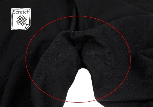 COMME des GARCONS HOMME Wool Felt Pants K-119167_010