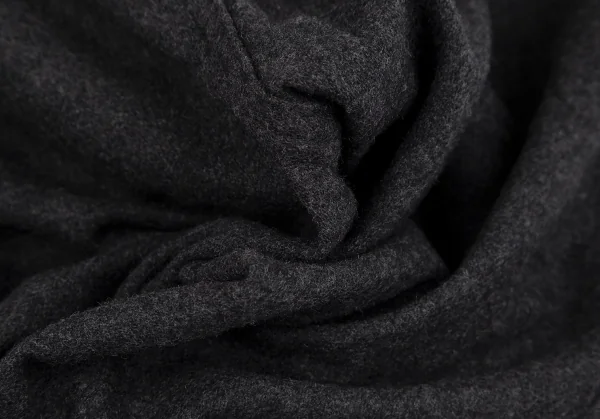 トリココムデギャルソンtricot COMME des GARCONSウールダブルベルトパンツ チャコールM K-119175_011