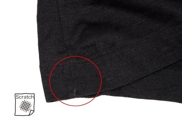 COMME des GARCONS Stretch Silk Polo Shirt K-119176_011