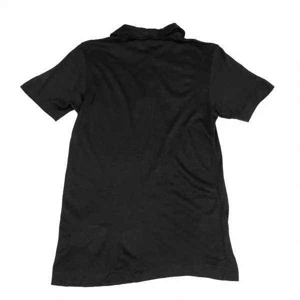 COMME des GARCONS Stretch Silk Polo Shirt K-119176_013