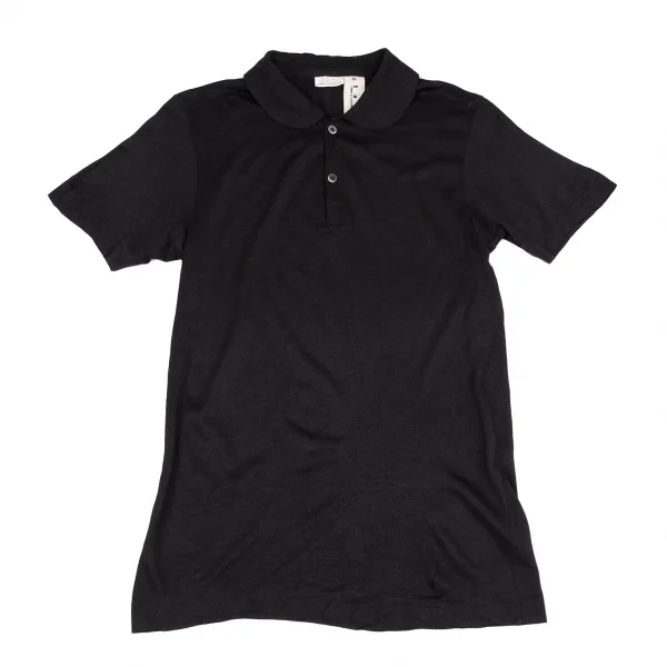 COMME des GARCONS Stretch Silk Polo Shirt K-119176_002