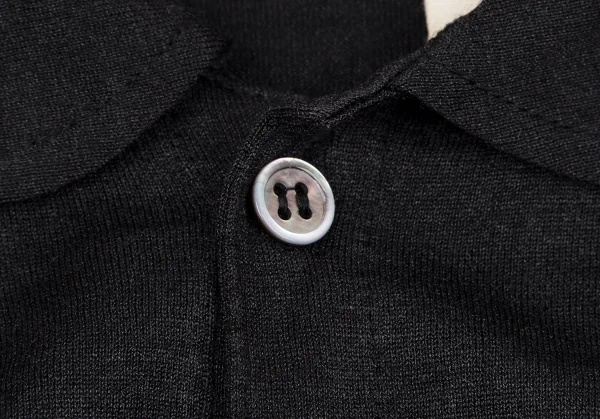 COMME des GARCONS Stretch Silk Polo Shirt K-119176_006