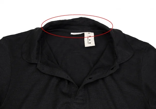 COMME des GARCONS Stretch Silk Polo Shirt K-119176_007