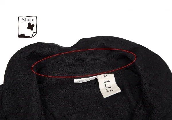 COMME des GARCONS Stretch Silk Polo Shirt K-119176_008