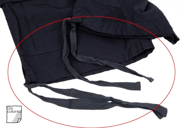 ジュンヤワタナベ コムデギャルソンJUNYA WATANABE COMME des GARCONS ウールリネンカーゴハーフパンツ 紺S K-119187_008