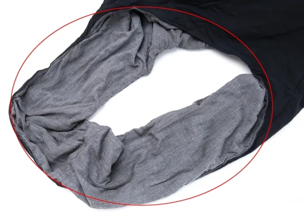 ローブドシャンブル コムデギャルソンrobe de chambre COMME des GARCONS 製品染めエステルショルダーバッグ 紺 K-119195_010