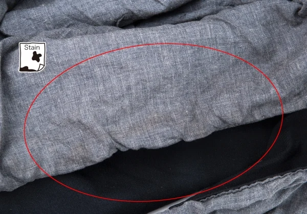 ローブドシャンブル コムデギャルソンrobe de chambre COMME des GARCONS 製品染めエステルショルダーバッグ 紺 K-119195_013