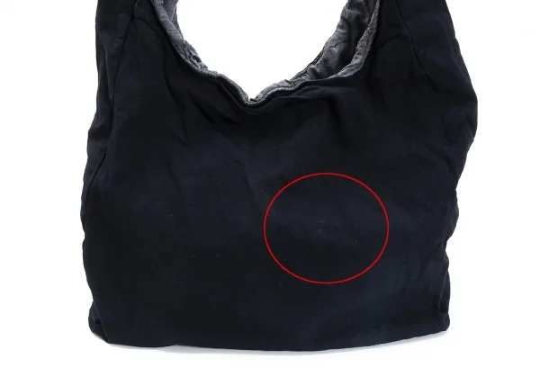 ローブドシャンブル コムデギャルソンrobe de chambre COMME des GARCONS 製品染めエステルショルダーバッグ 紺 K-119195_002